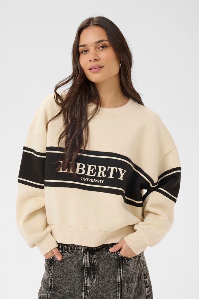 Kaffe Aassia Sweatshirt - Turtledove