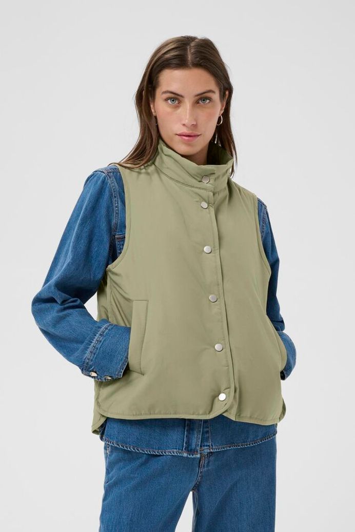 Part Two Yanna Vest - Green