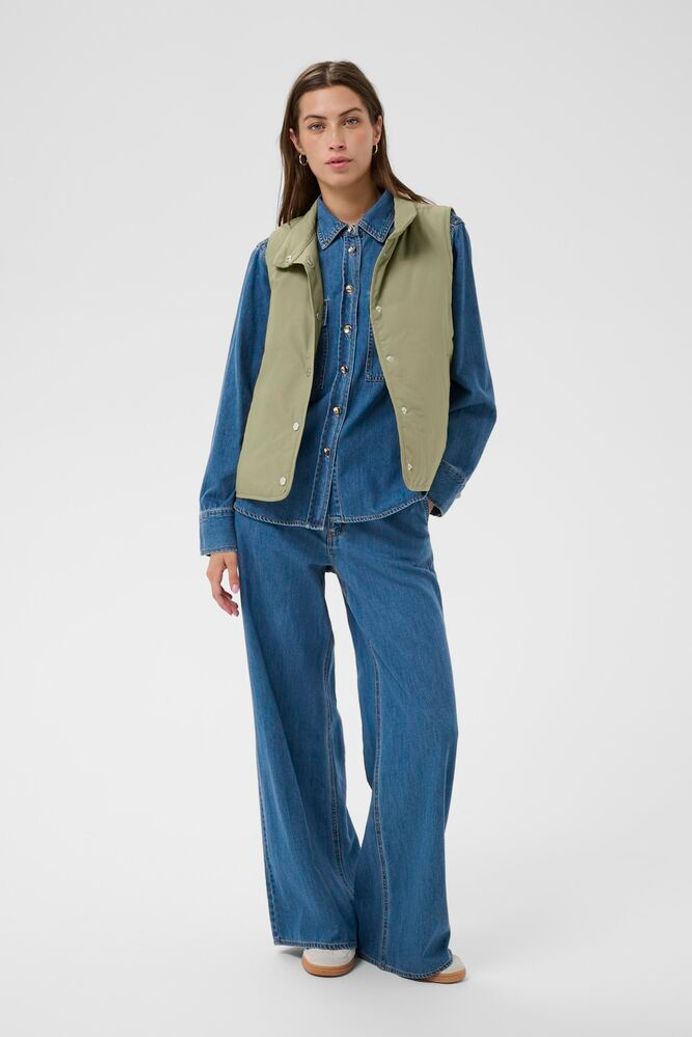 Part Two Yanna Vest - Green
