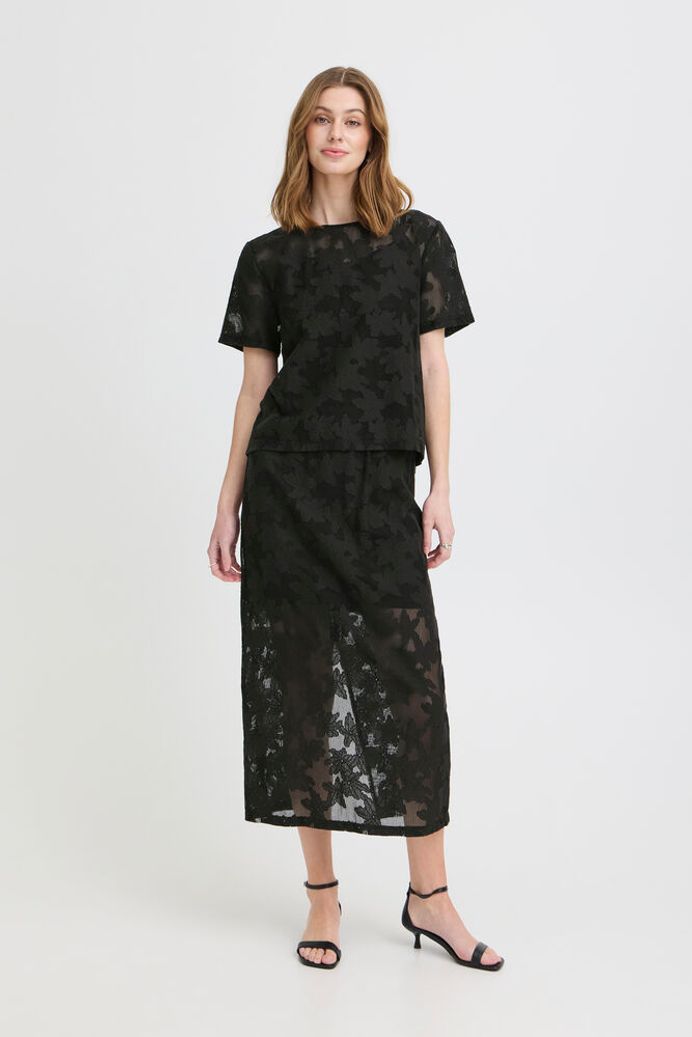 ICHI Mania Blouse - Black
