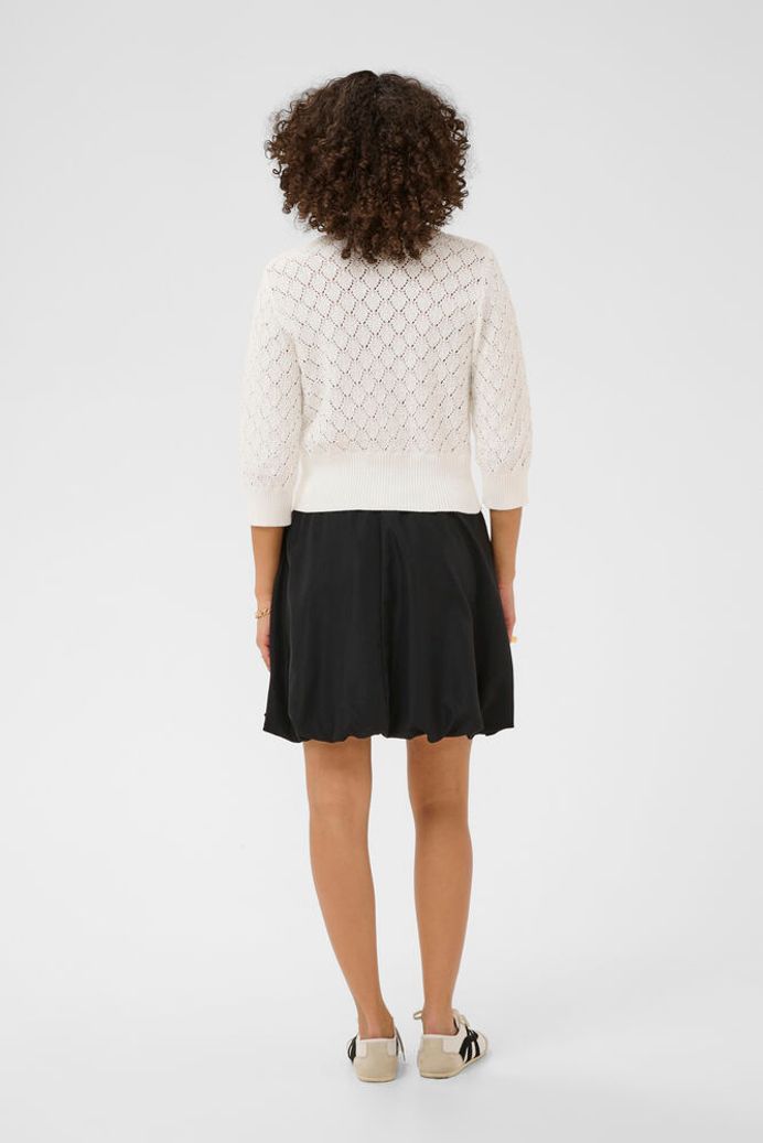 Kaffe Kathrine Knit Cardigan - Chalk