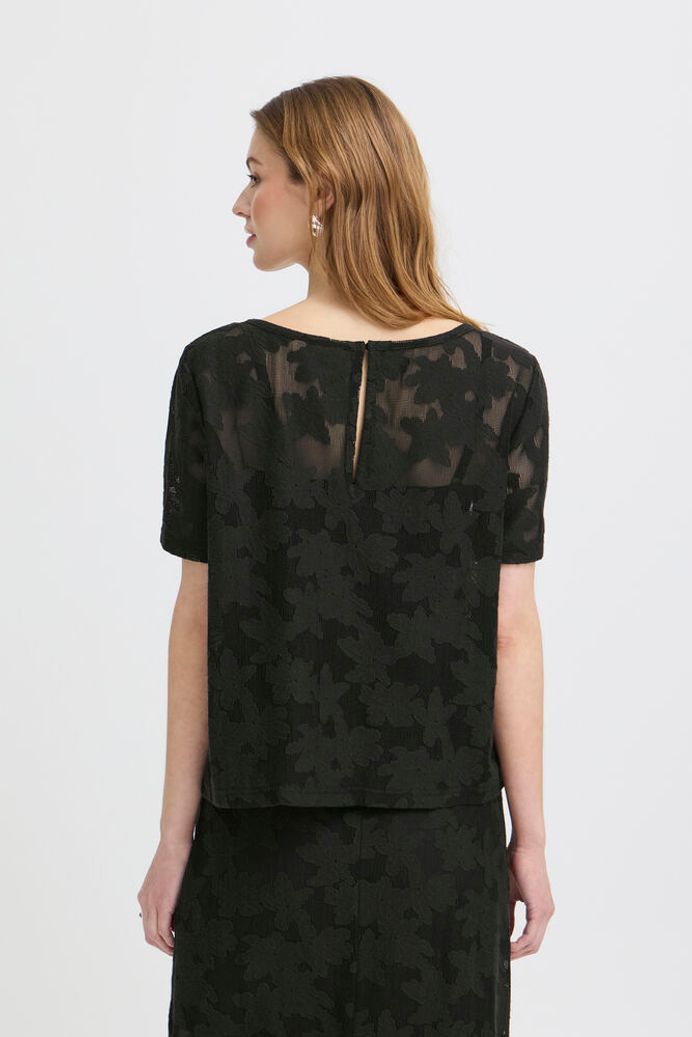 ICHI Mania Blouse - Black