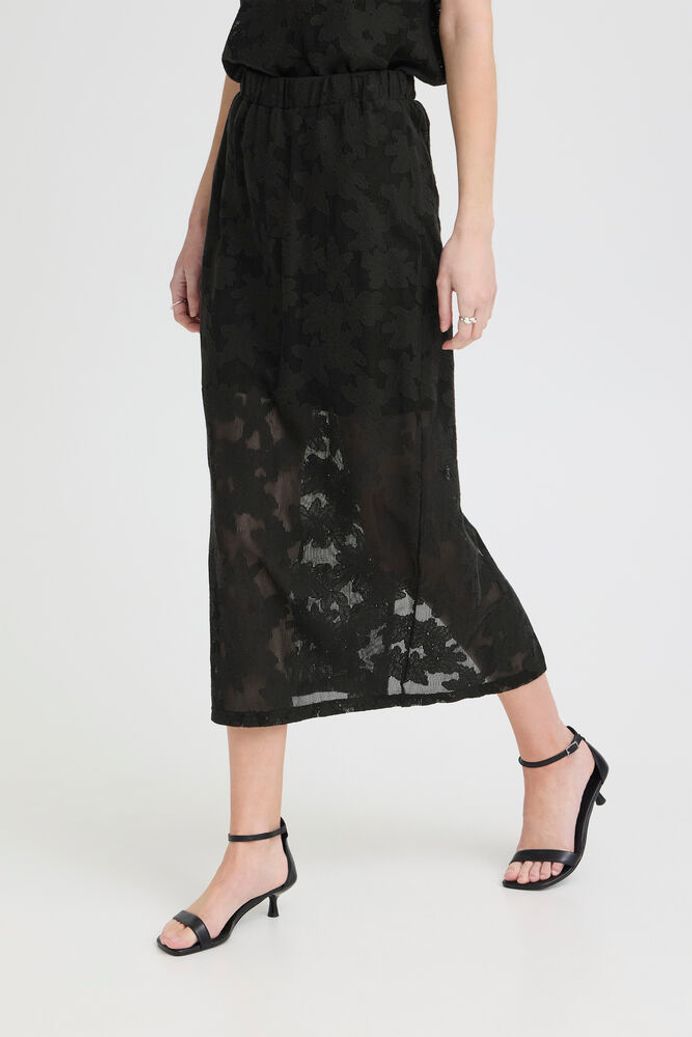 ICHI Mania Skirt - Black