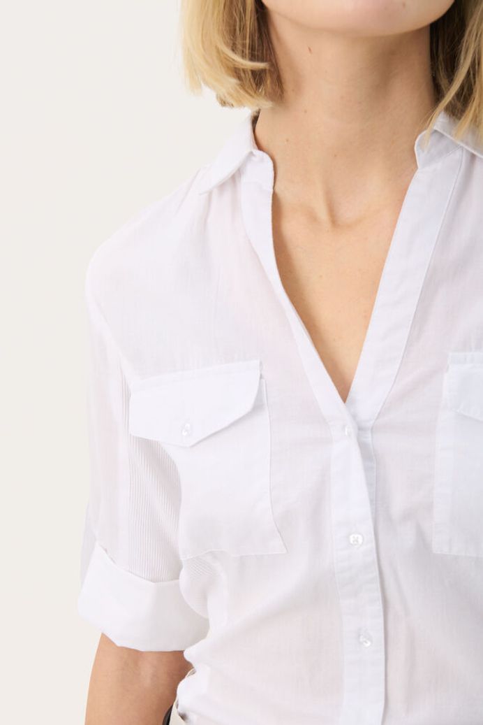 Part Two Cortnia Top - Bright White