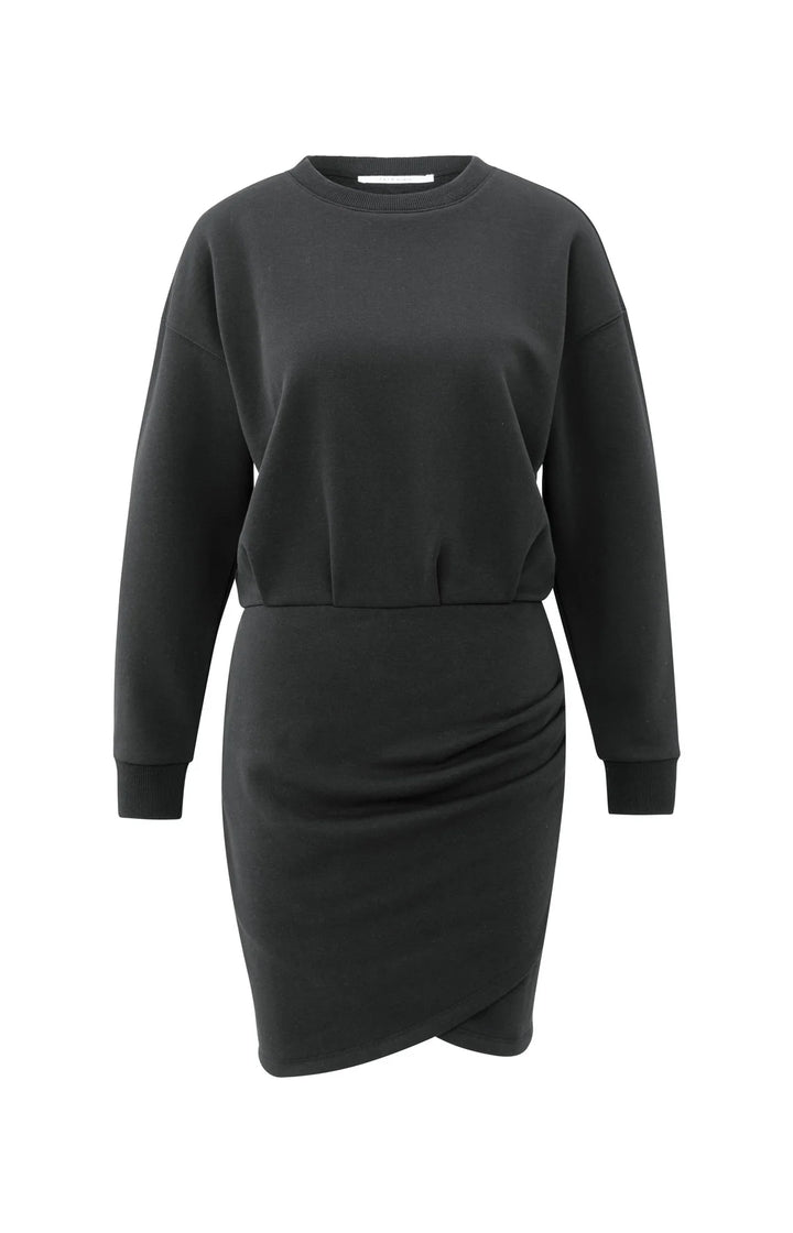 YAYA Sweater Dress - Black