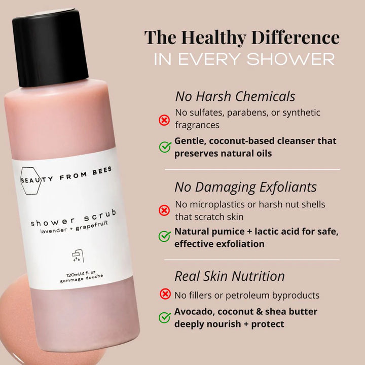 Beauty From Bees Shower Scrub