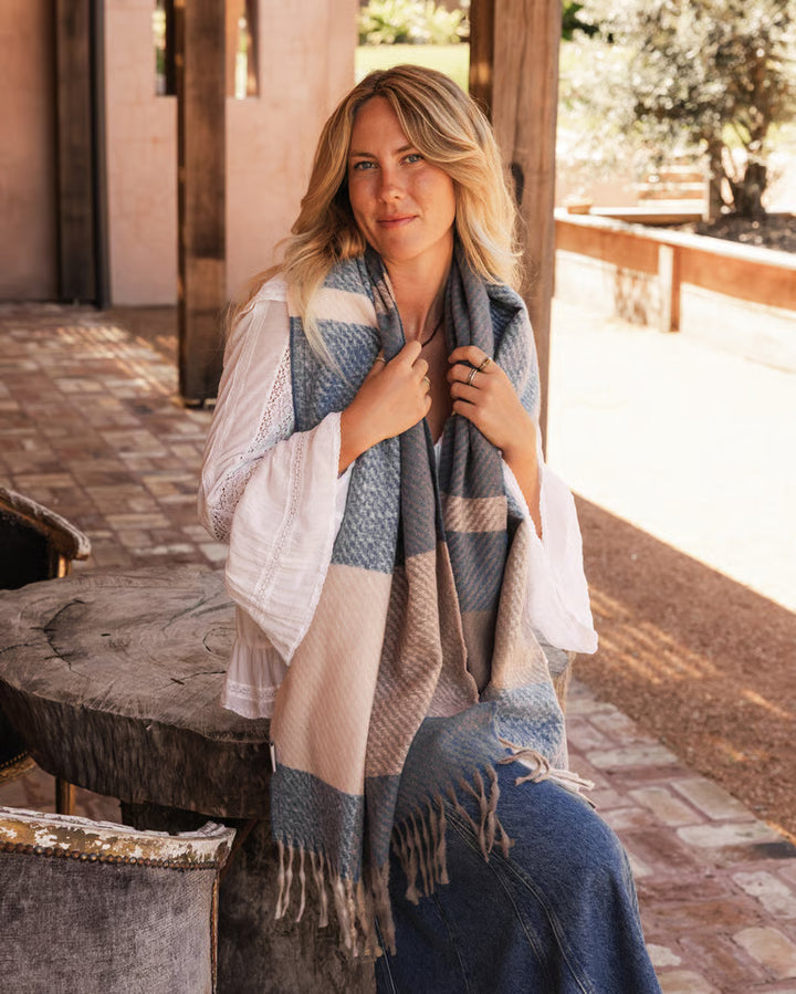 Louenhide Cambridge Scarf - Chambray