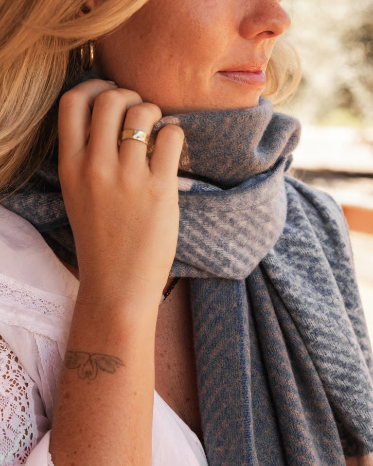 Louenhide Cambridge Scarf - Chambray