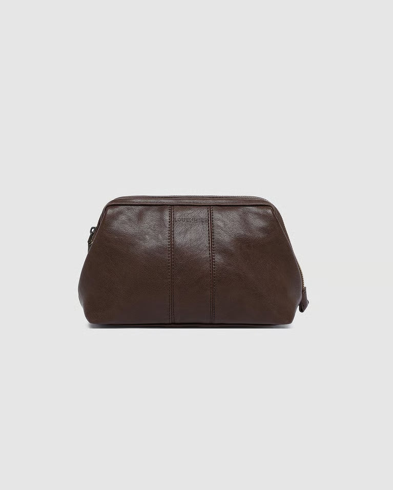 Louenhide Albie Cosmetic Case - Saddle Chocolate