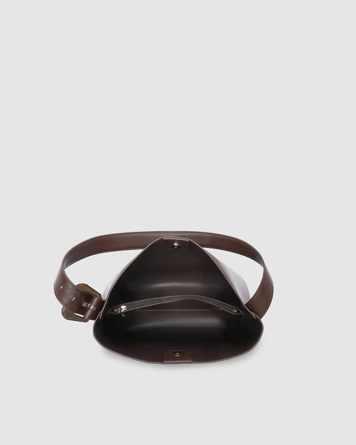 Louenhide Peyton Shoulder Bag - Chocolate