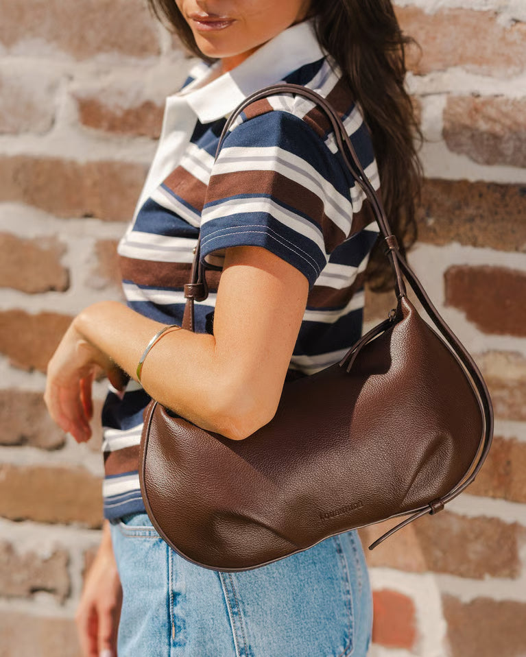 Louenhide Olivia Shoulder Bag - Chocolate