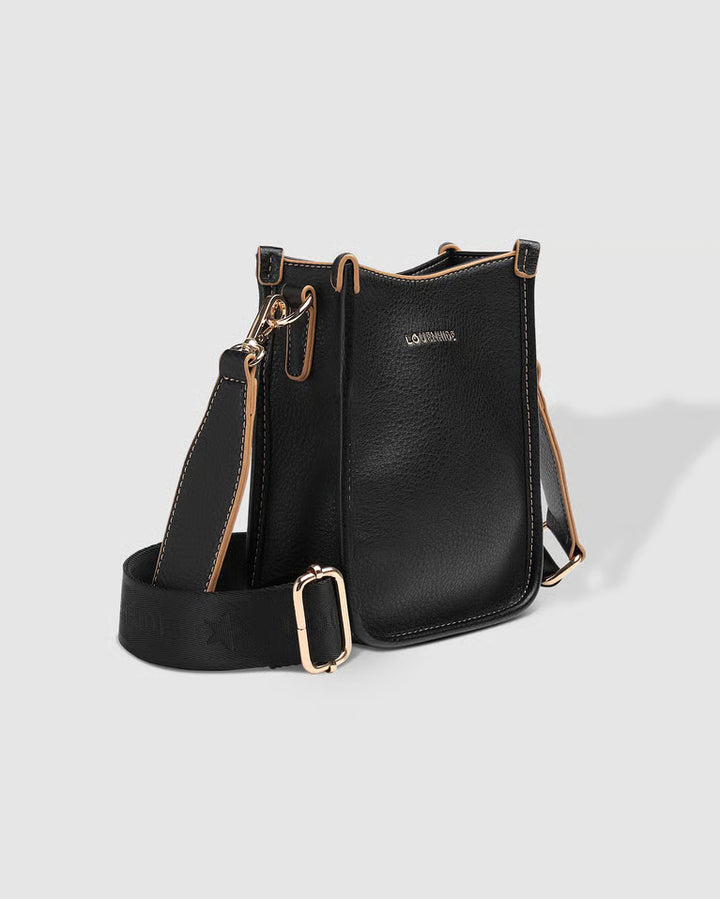 Louenhide Parker Crossbody Bag - Black