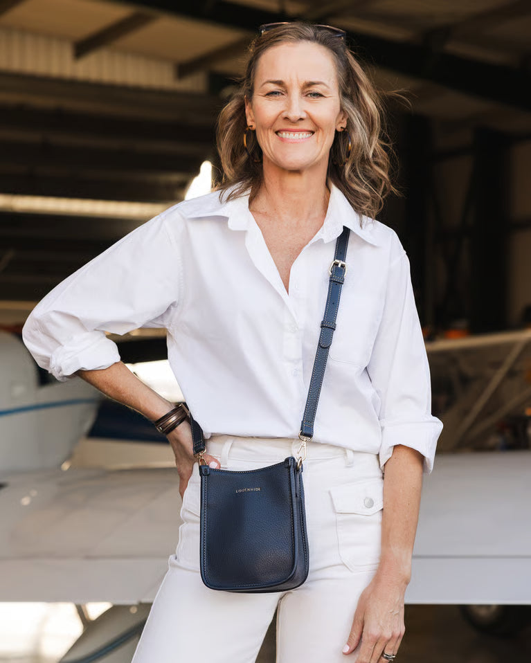 Louenhide Parker Crossbody Bag - Navy