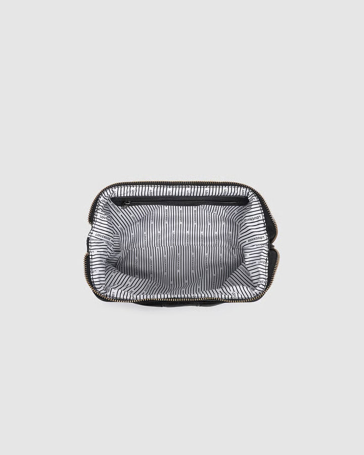 Louenhide Albie Cosmetic Case - Saddle Black