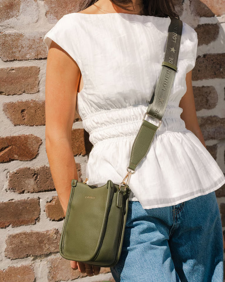 Louenhide Parker Crossbody Bag - Olive