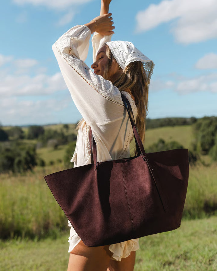 Louenhide Sawyer Tote Bag - Chocolate