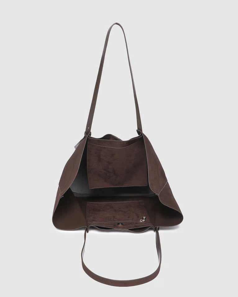 Louenhide Sawyer Tote Bag - Chocolate
