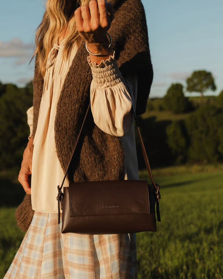 Louenhide Sophia Crossbody Bag - Chocolate