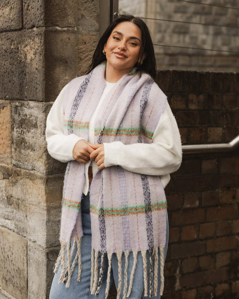 Louenhide Bristol Scarf -  Lilac